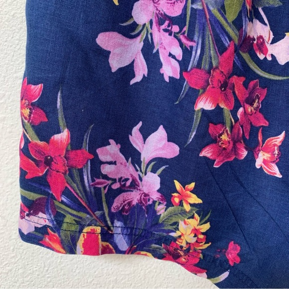 Tommy Bahama Floral Linen Shorts - Picture 5 of 10